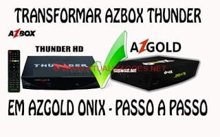AZBOX-THUNDER-EM-ONIX NOVA ATUALIZAÇÃO AZBOX THUNDER EM ONIX - 09-01-2016