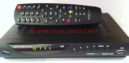 NOVA Atualização Tocomsat Solo SD versão 1.007 de 26/01/2016 Tocomsat Solo SD Atualização Tocomsat Solo SD ATUALIZAÇÃO