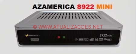AzAmerica-S922-Mini-2016 ATUALIZAÇAO AZAMERICA S922 Mini versão 009  08-01-2016