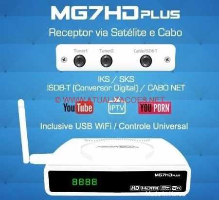 MEGABOX-MG7-HD-PLUS NOVA ATUALIZAÇÃO MEGABOX MG7 HD PLUS - 06/01/2016