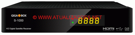 GIGABOX-S1000 ATUALIZAÇÃO GIGABOX S1000 V 2.06 - 01/06/2016