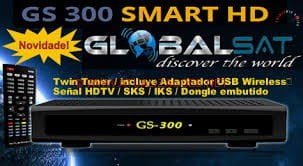 GS300 ATUALIZAÇÃO GLOBALSAT GS 300 HD V 2.21.01 - 21/06/2016