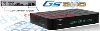 GS340-1 ATUALIZAÇÃO GLOBALSAT GS 340 HD V 2.23 - SKS 58W - 19/07/2016