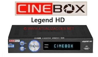 legend ATUALIZAÇÃO CINEBOX LEGEND DUO HD - 05/08/2016
