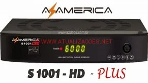 ATUALIZAÇÃO AZAMERICA S1001 PLUS V1.09.18259 - 16/06/17