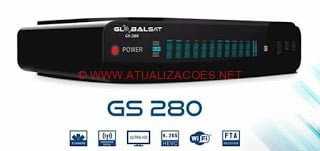 Globalsat-GS-280-HD- ATUALIZAÇÃO GLOBALSAT GS 280 V 1.86 - 03/10/17