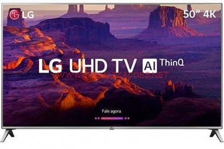 Smart-TV-LED-4K-HDR-Ativo-ThinQ-AI-IPS-50UK6520 MELHORES TVS 4K PARA COMPRAR EM 2020 CONFIRA A LISTA