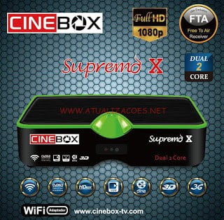Cinebox-Supremo-X ATUALIZAÇAO CINEBOX SUPREMO X - 18/02/21