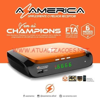 AZAMERICA-CHAMPIONS ATUALIZAÇÃO AZAMERICA CHAMPIONS V1.67 - 13/02/23
