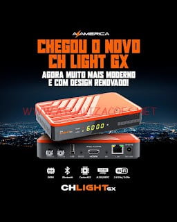azamerica-ch-light-gx ATUALIZAÇÃO AZAMERICA CH LIGHT GX V1.05 - 13/02/23