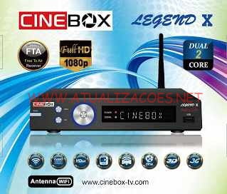CINEBOX-LEGEND-X ATUALIZAÇÃO CINEBOX LEGEND X OFICIAL IKS - 02/03/23
