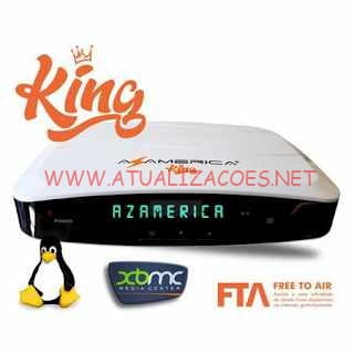 AZAMERICA-KING ATUALIZAÇÃO AZAMERICA KING V1.61 - 24/04/23