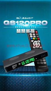GS120-PRO ATUALIZAÇÃO GLOBALSAT GS120 PRO V138 - 14/04/23